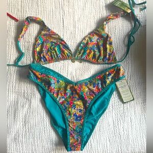 Bydee Swimsuit, multicolor pattern. New with tags. Never worn.